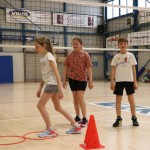 Skokičin vrtiljak in med dvema ognjema za OŠ Alojza Gradnika V