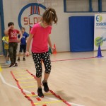 Skokičin vrtiljak in med dvema ognjema za OŠ Alojza Gradnika V