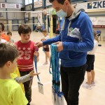 Skokičin vrtiljak in med dvema ognjema za OŠ Alojza Gradnika V