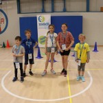 Skokičin vrtiljak in med dvema ognjema za OŠ Alojza Gradnika V