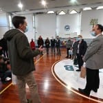 Sportni center Ervatti: Ministrica Jaklitsch se sreca z drustvi