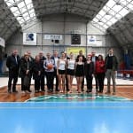 Obisk ministrice Helene Jaklitsch pri slovenskih sportnih drustvih na Trzaskem