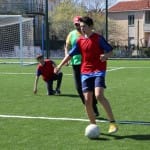 Križ: športni dan za ukrajinske otroke