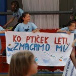 ZSŠDI: področno tekmovanje v igri med dvema ognjema za tržaš