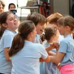 ZSŠDI: področno tekmovanje v igri med dvema ognjema za tržaš