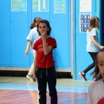 ZSŠDI: področno tekmovanje v igri med dvema ognjema za tržaš