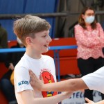 ZSŠDI: področno tekmovanje v igri med dvema ognjema za tržaš