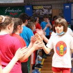 ZSŠDI: področno tekmovanje v igri med dvema ognjema za tržaš