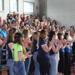 Sovodnje: navdušujoč in ganljiv sprejem za Mateja Černica ob