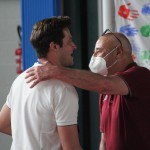 Sovodnje: navdušujoč in ganljiv sprejem za Mateja Černica ob