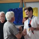 Sovodnje: navdušujoč in ganljiv sprejem za Mateja Černica ob