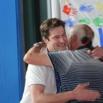 Sovodnje: navdušujoč in ganljiv sprejem za Mateja Černica ob