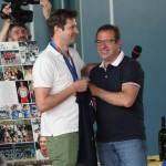 Sovodnje: navdušujoč in ganljiv sprejem za Mateja Černica ob