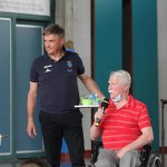 Sovodnje: navdušujoč in ganljiv sprejem za Mateja Černica ob