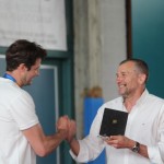 Sovodnje: navdušujoč in ganljiv sprejem za Mateja Černica ob