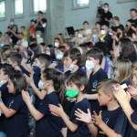 Sovodnje: navdušujoč in ganljiv sprejem za Mateja Černica ob