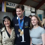 Sovodnje: navdušujoč in ganljiv sprejem za Mateja Černica ob