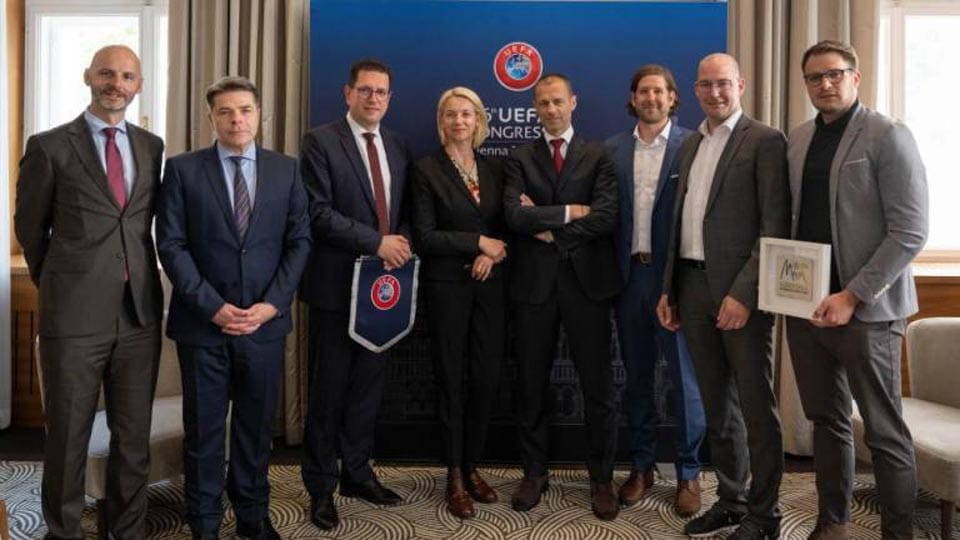 Predsednik UEFA Čeferin častni pokrovitelj Europeade 2022