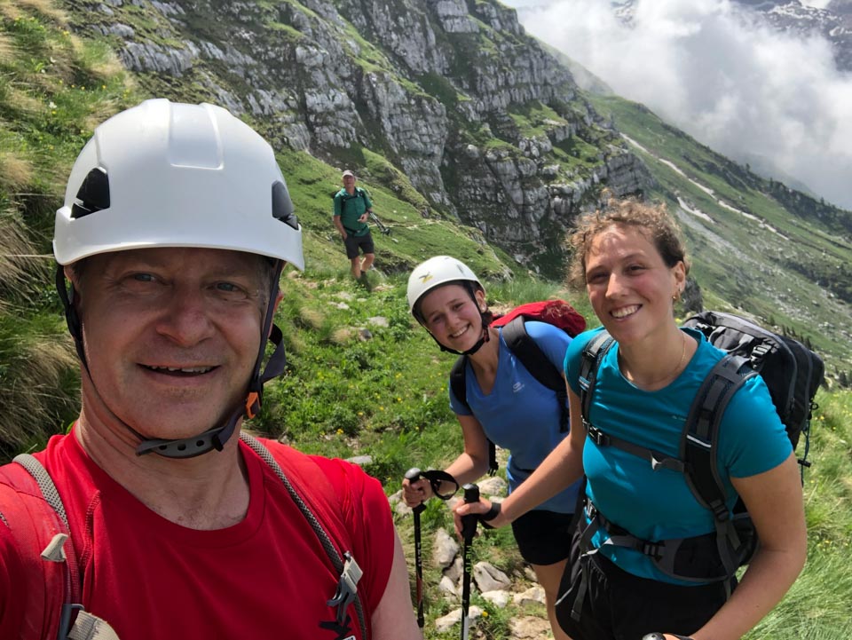 Planinci AŠD Mladina: na vrh Monte Cocco (KuK) in Špika Hude p