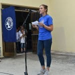 Telovadnica - Poimenovanje telovadnice po trenerki Tania Cerne