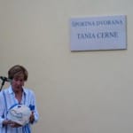 Poimenovanje telovadnice po Tanji Černe