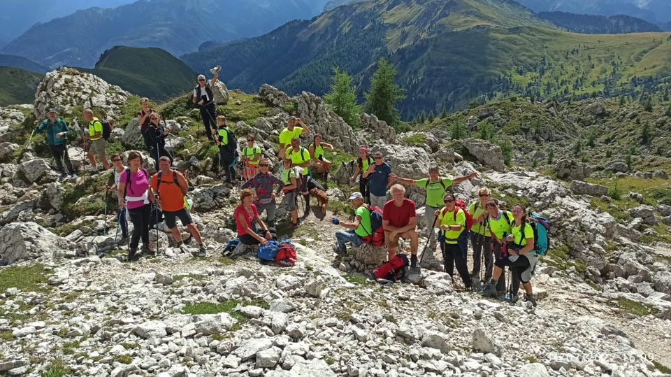 SK Devin: udeleženci navdušeni nad izletom "5 torri" v Dolomit