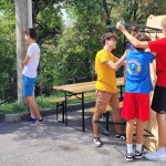 Čistilna akcija v repenski telovadnici