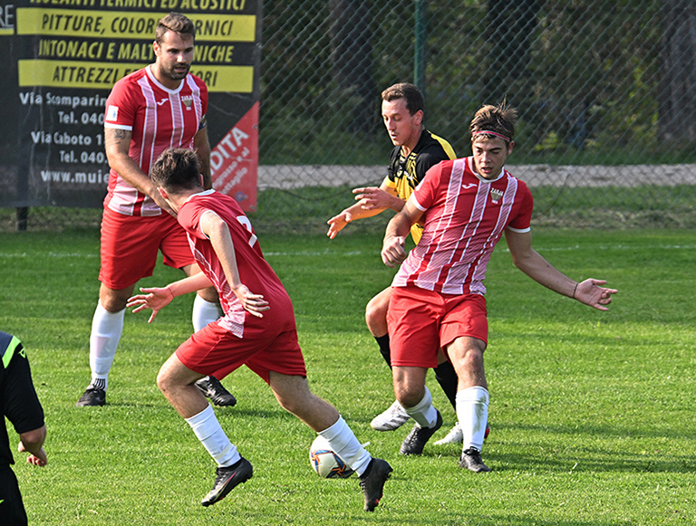 Bazovica 16-10-2022 - Sport - nogomet - 1. AMATERSKA LIGA – Zarja – San Giovanni