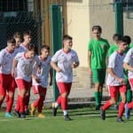 Nogomet u 17 : Primorje - Zarja Breg