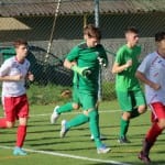 Nogomet u 17 : Primorje - Zarja Breg