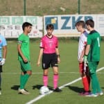 Nogomet u 17 : Primorje - Zarja Breg