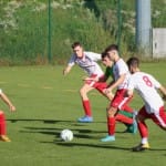 Nogomet u 17 : Primorje - Zarja Breg