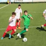 Nogomet u 17 : Primorje - Zarja Breg