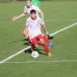 Nogomet u 17 : Primorje - Zarja Breg