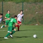 Nogomet u 17 : Primorje - Zarja Breg