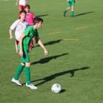 Nogomet u 17 : Primorje - Zarja Breg