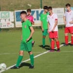 Nogomet u 17 : Primorje - Zarja Breg