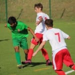 Nogomet u 17 : Primorje - Zarja Breg