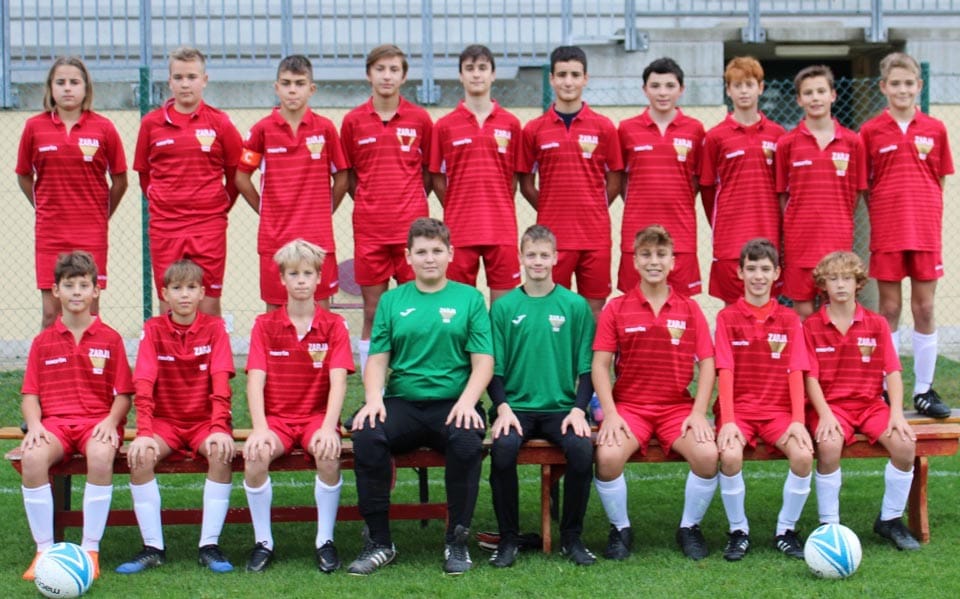 Under 14 Zarja - Opicina 5:0