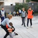 Martinovanje na Proseku: tudi košarkarski turnir 3 proti 3
