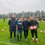 Bazovica: Zarja gostila kosovkso žensko reprezentanco