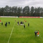 Bazovica: Zarja gostila kosovkso žensko reprezentanco