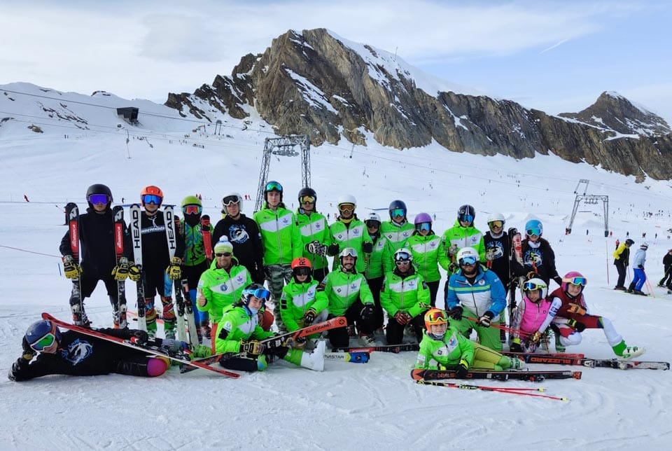 AŠD Mladina na ledeniku Kitzsteinhorn