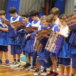 Božičnica KKBOR : Koši pod jelko