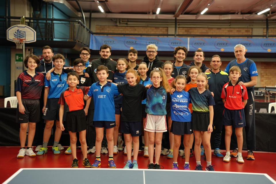 Jan Slavec in Leonardo Trevisan na treningih v Terniju