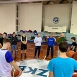 Selektor FJK Alessandro Guidi vodil treninge Jadranovih mladinsk