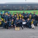 Sistiana Sesljan z avtobusom