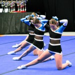 V Logatcu se je Cheerdance Millenium solidno odrezal