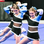 V Logatcu se je Cheerdance Millenium solidno odrezal