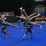 V Logatcu se je Cheerdance Millenium solidno odrezal
